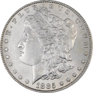 Morgan Silver Dollar Common Date (1878-1904) AU Condition
