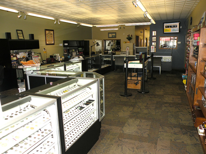 Hallenbeck Coin Gallery shop