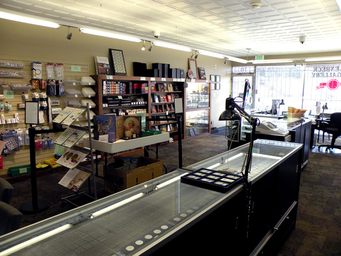 Hallenbeck Coin Gallery shop