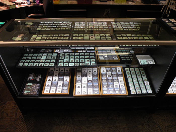 Hallenbeck Coin Gallery shop