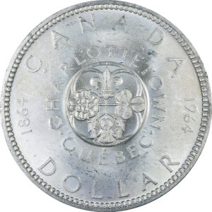 1964 Canada Silver Dollar - Uncirculated