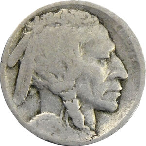 1913-D Ty 2 Buffalo Nickel - About Good 3