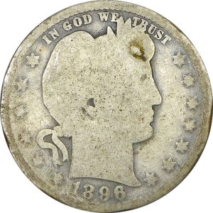 1896-O Barber Quarter - Good