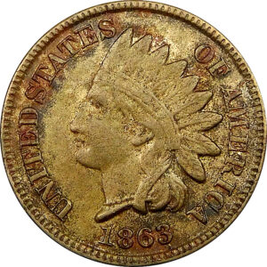 1863 Indian Head Cent - XF