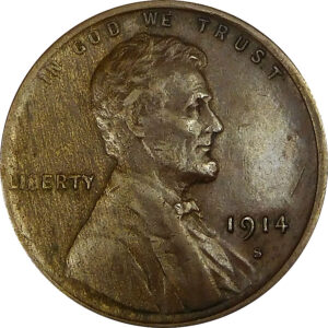 1914-S Lincoln Wheat Cent - XF 40