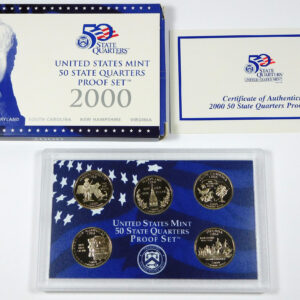2000 Quarters Proof Set
