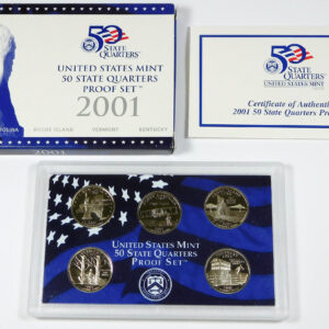 2001 Quarters Proof Set