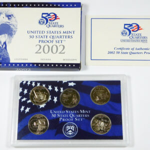 2002 Quarters Proof Set