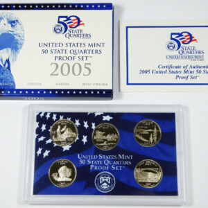 2005 Quarters Proof Set