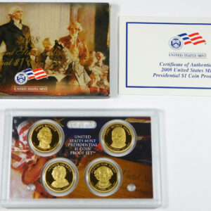 2008 Presidential Dollar Proof Set