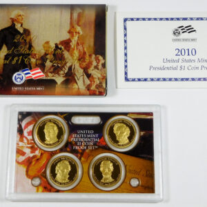 2010 Presidential Dollar Proof Set