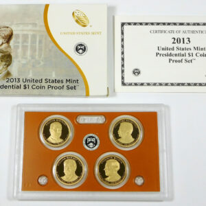 2013 Presidential Dollar Proof Set