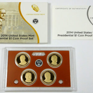2014 Presidential Dollar Proof Set
