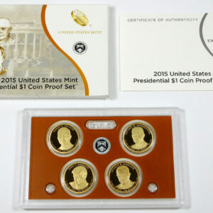 2015 Presidential Dollar Proof Set