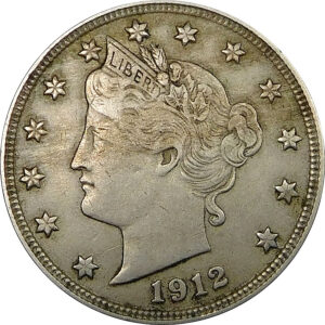 1912-D Liberty Head Nickel - XF 40