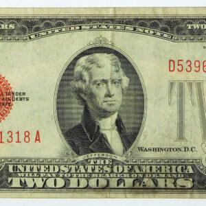 1928F $2 Legal Tender U.S. Note