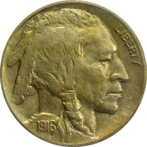 1916-D Buffalo Nickel - AU
