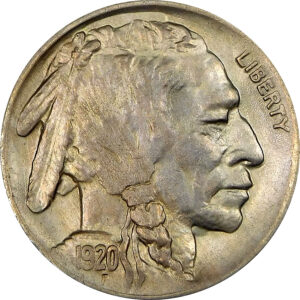 1920 Buffalo Nickel - MS 63