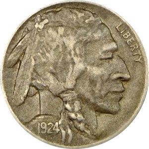 1924-D Buffalo Nickel - XF 45