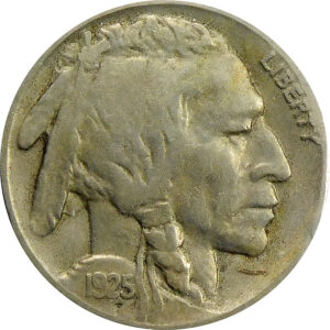 1925-S Buffalo Nickel - VF