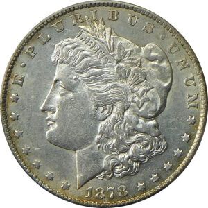 1878-CC Morgan Silver Dollar - PCGS AU 53