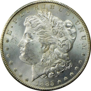 1885-CC Morgan Silver Dollar - PCGS MS 63