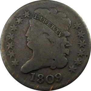 1809 Classic Head Half Cent - Good