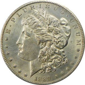1889-CC Morgan Silver Dollar - NGC MS 60