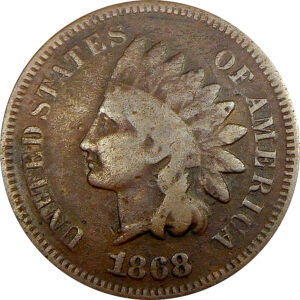 1868 Indian Head Cent - VG #1