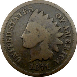 1871 Indian Head Cent - Good #1