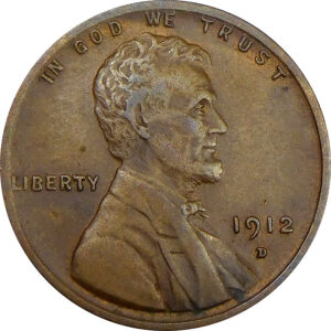 1912-D Lincoln Wheat Cent - XF