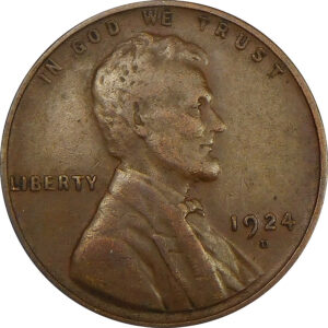 1924-D Lincoln Wheat Cent - XF