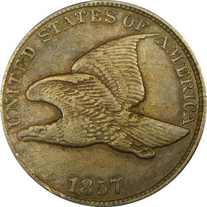 1857 Flying Eagle Cent - XF