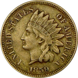 1859 Indian Head Cent - XF
