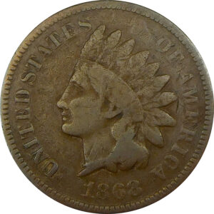1868 Indian Head Cent - VG #2