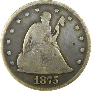 1875 Seated Liberty Twenty Cent - Good