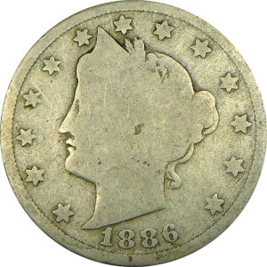 1886 Liberty Head Nickel - Good