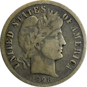1898-O Barber Dime - Fine