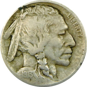 1913-D Ty 2 Buffalo Nickel - Fine