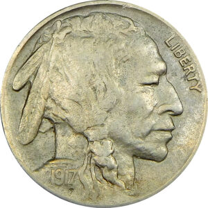 1917-S Buffalo Nickel - VF