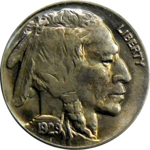 1929 Buffalo Nickel - MS 64