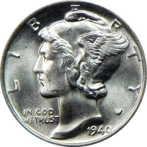 1940 Mercury Dime - MS 65 FB