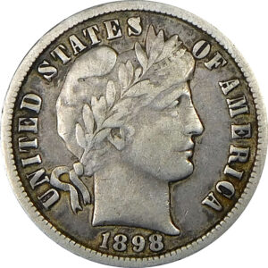 1898-O Barber Dime - XF 40
