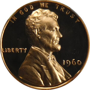 1960 Small Date Lincoln Memorial Cent - NGC PF 68 Red Ultra Cameo